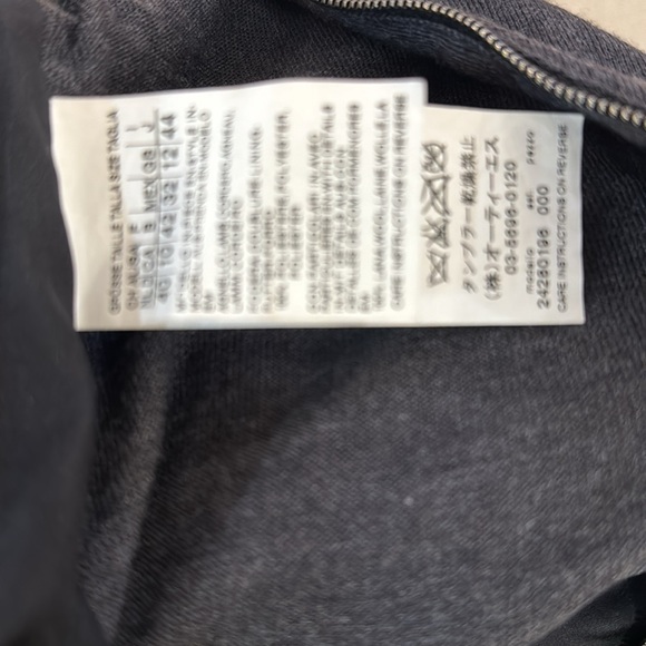 Sportmax defile mixed media wool leather structured dress with shoulderpads IT44 - Picture 17 of 17